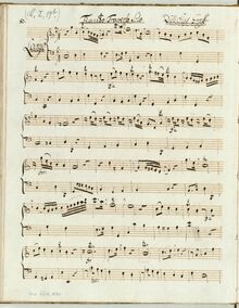 Partition complète, flûte Sonata en C, C, Graf, Friedrich Hartmann