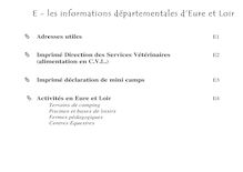 E - les informations départementales d'Eure et Loir les ...