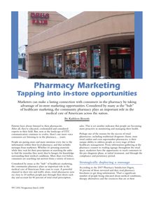 Pharmacy Marketing