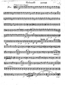 Partition violoncelle, corde Trio No.1, Op.2, G major, Polledro, Giovanni Battista