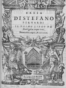 Partition Basso, Il primo libro de madrigali a 5 voci, novemante composte et dati en luce