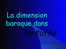 La dimension baroque dans Tartuffe