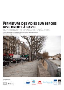 Fermeture des voies sur berge à Paris : le rapport définitif du comité régional de suivi