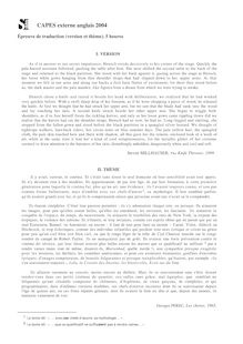 Capesext 2004 traduction capes de langues vivantes (anglais)