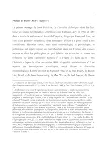 Préface de Pierre-André Taguieff : Le présent ouvrage de Léon ...