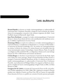 Les auteurs (Fichier pdf, 174 Ko) - Les auteurs