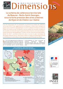 Le schéma de cohérence territoriale de Beaune - Nuits-Saint-Georges : sous la forte pression des aires urbaines de Dijon et de Chalon-sur-Saône