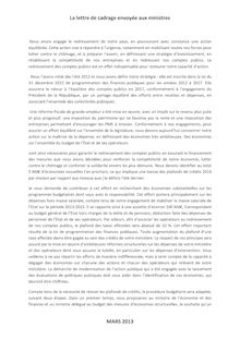 Lettre de cadrage budgétaire envoyée aux Ministres par Jean-Marc Ayrault - Mars 2013