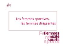 Les femmes sportives