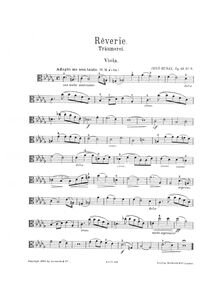 Partition de viole de gambe, 10 Morceaux, Op.49, 10 Pieces