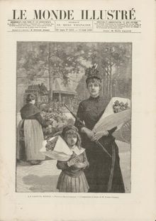 LE MONDE ILLUSTRE  numéro 1533 du 14 août 1886
