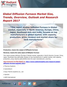 Global Diffusion Furnace Market Analysis and Forecasts 2017