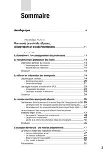 Rapport annuel des inspections générales 2011