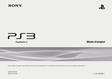 Notice PlayStation Sony  CECH-2101B