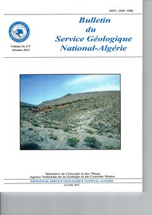 Sédimentologie et paléoenvironnements du Pliocène du fossé d effondrement de Tébessa (Atlas saharien oriental, Algérie)