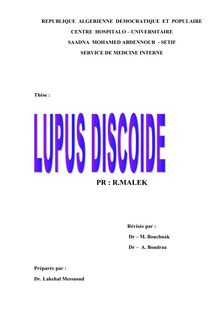 Lupus  Discoide