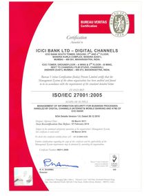 ICICI BANK LTD - DIGITAL CHANNELS