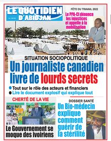 Le Quotidien d’Abidjan n°4115 - du mardi 03 mai 2022