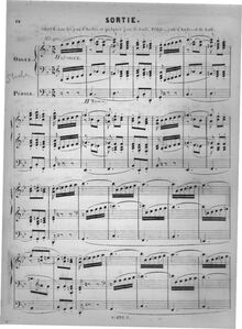 Partition 7e livraison (b), L Organiste Moderne, Lefébure-Wély, Louis James Alfred