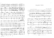 Partition complète et parties, Piano Trio, Op.103, C major