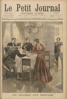 LE PETIT JOURNAL SUPPLEMENT ILLUSTRE  N° 422 du 18 décembre 1898