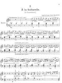 Partition complète, Dekameron, Op.69, Karg-Elert, Sigfrid