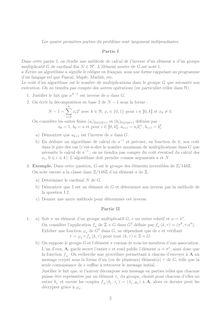 Composition de mathématiques générales 2007 Agrégation de mathématiques Agrégation (Externe)
