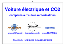 Voiture électrique et CO2