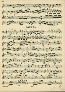 Partition de violon, violon Sonata, Violin Sonata No.32 par Wolfgang Amadeus Mozart