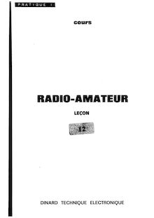 Dinard Technique Electronique - Cours radioamateur Lecon 12
