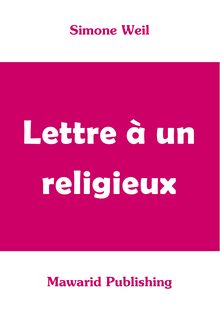 Lettre à un religieux (Simone Weil)