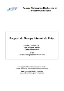 Rapport du groupe Internet du futur