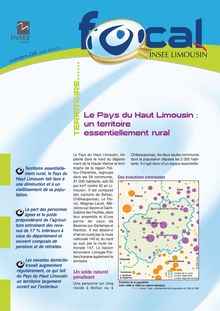 Le Pays du Haut Limousin : un territoire essentiellement rural