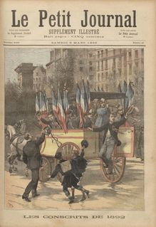 LE PETIT JOURNAL SUPPLEMENT ILLUSTRE  N° 67 du 05 mars 1892