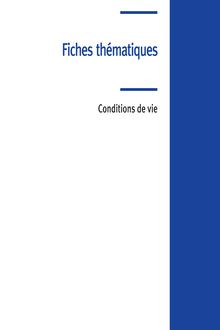 Fiches thématiques - Conditions de vie - France, portrait social - Insee Références - Édition 2011