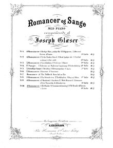 Partition complète, 4 Romancer, Glæser, Joseph par Joseph Glæser