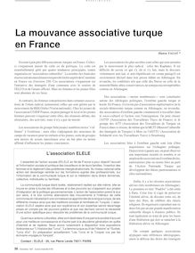 La mouvance associative turque en France