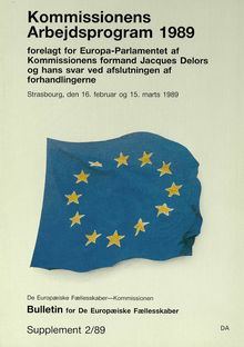 Kommissionens Arbejdsprogram for 1989