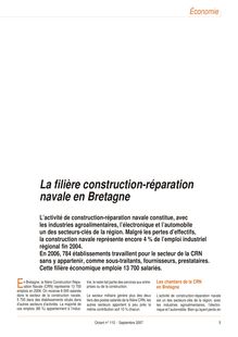 La filière construction-réparation navale en Bretagne