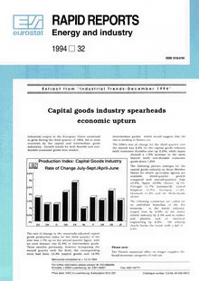 RAPID REPORTS Energy and industry. 1994 32