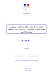 Violences faites aux femmes : le rapport de l Igas sur la prise en charge sanitaire