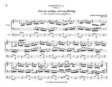 Partition Ach wie nichtig, ach wie flüchtig, BWV 644, Das Orgel-Büchlein par Johann Sebastian Bach