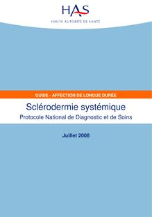 ALD n° 21 - Sclérodermie généralisée évolutive - ALD n° 21 - PNDS sur Sclérodermie systémique