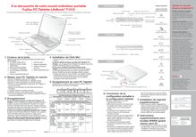 Guide d’introduction Fujitsu Lifebook T1010