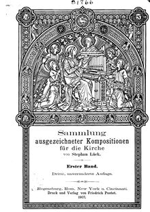 Partition Book 1:4-, partie Masses(Galuppi, Lotti, Casini, Bernabei, Palestrina, Heredia, Canniciari & Casali), Sammlung ausgezeichneter Kompositionen für die Kirche