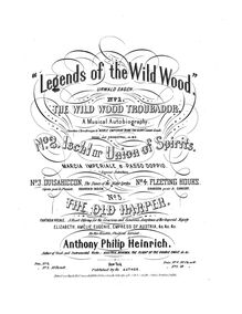 Partition , Ouisahiccon, 5 Legends of pour Wild Wood, Urwald Sagen