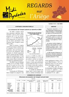 Une approche de la précarité en Ariège (Regards n°12)