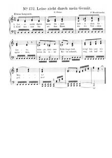 Partition complète (highest note is melody), 6 chansons, Op.19