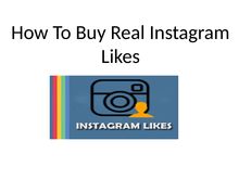 How To Buy Real Instagram Likes