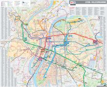 TCL Transports en Commun Lyonnais : Plan du réseau TCL de Lyon ...